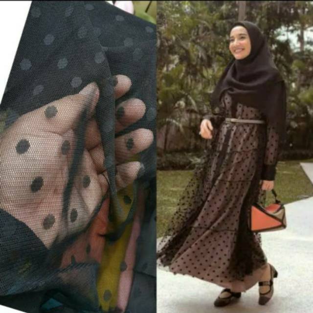 Promo 12.12 Sale KAIN TILE POLKADOT. KAIN TILE DOT. TILLE POLKADOT. TULLE POLKADOT. KAIN TILE HALUS.