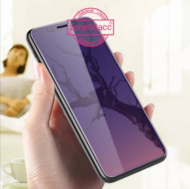 ANTIGORES FULL ANTI BLUE XIAOMI REDMI NOTE 7 7 PRO 8 8 PRO TEMPERED GLASS SCREEN GUARD PROTECTOR