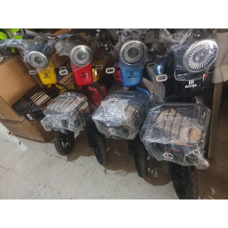 Sepeda Listrik GODA Golden 145 FALCON Electric Bike Bicycle 450watt Ready Stock FREE ONGKIR Jabotabe