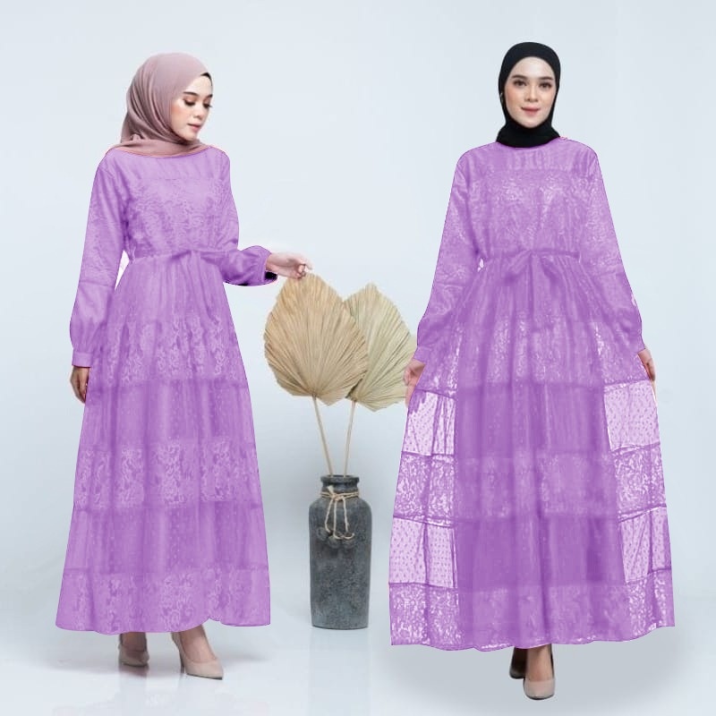 MX ZAKIRA Hasanah | Gamis Korean style fashion muslim terbaru | Baju gamis lebaran 2022 gamis terbaru