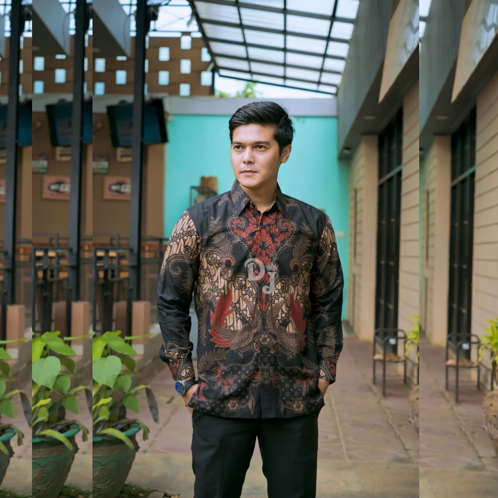 KEMEJA BATIK  PRIA JUMBO BAJU BATIK KEMEJA JUMBO SERAGAM DINAS  SERAGAM KANTOR SERAGAM GURU SERAGAM 