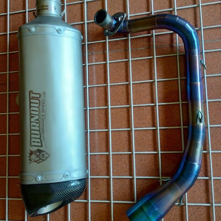 Knalpot Full System Burnout Adv150 Murah