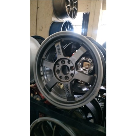 velg rays te37 r15 flow forming velg mobil rays te37 ring 15 forged flow forming