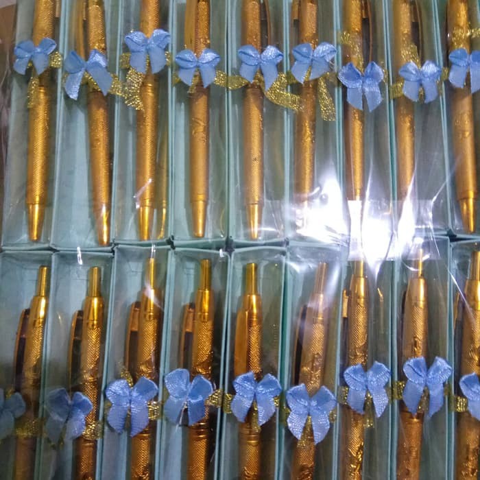 

Souvenir Pernikahan Pulpen Emas Box Sovenir Alat Tulis Kantor Murah