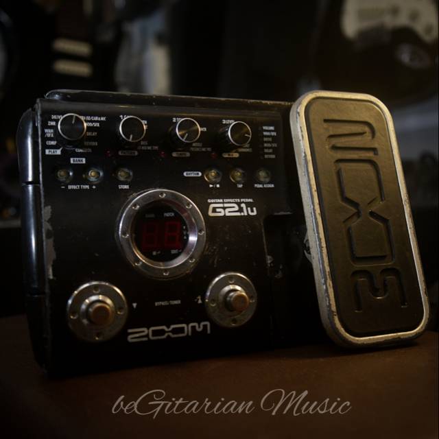efek gitar zoom g2.1u