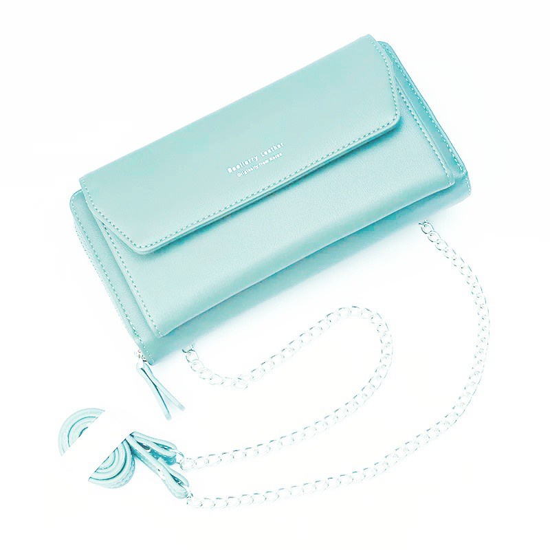 Dompet Lipat Wanita LUCINTA Kulit Sintetis Elegan Import