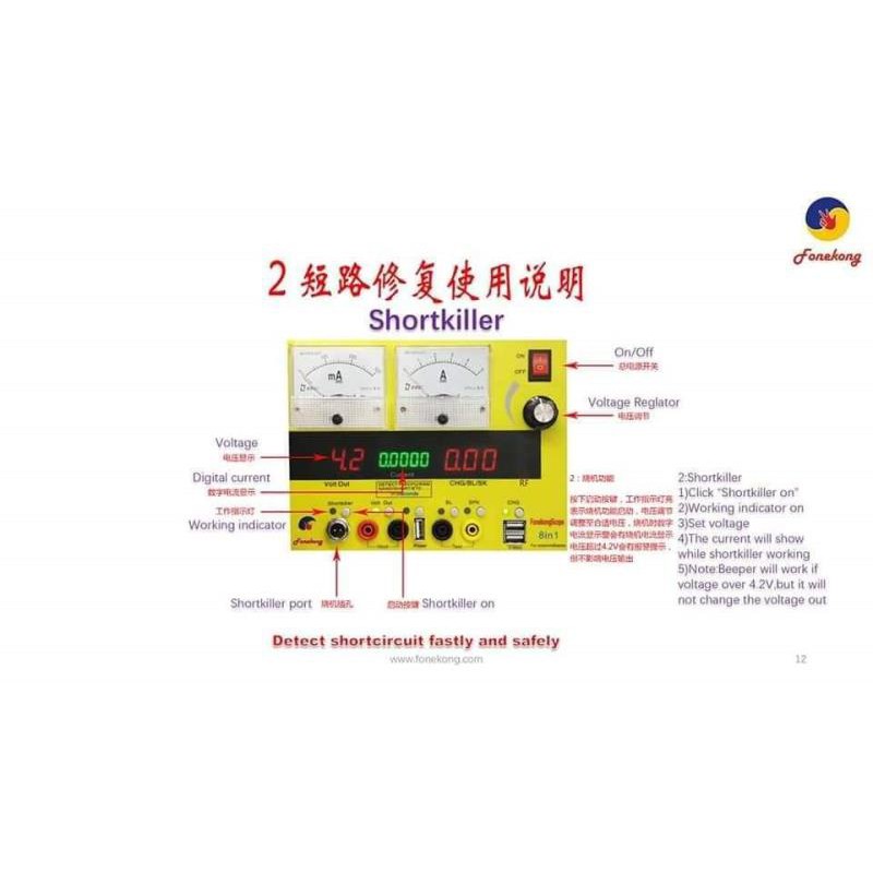 POWER SUPPLY FONEKONG SCOPE 8 IN 1 ORIGINAL