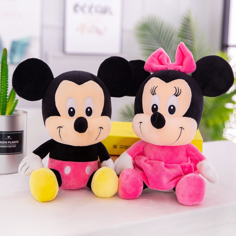 40cm Mainan Mewah Kartun Mickey Mouse Boneka Plush