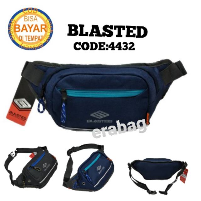 Tas blasted pinggang waistbag pria dan wanita 4432