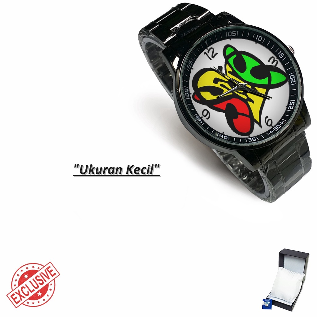 Jam Tangan Rantai Couple SLANK Motif 8