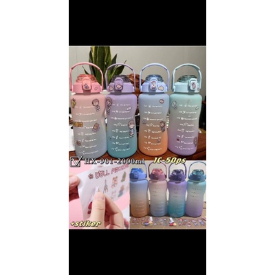 botol gradasi 2liter