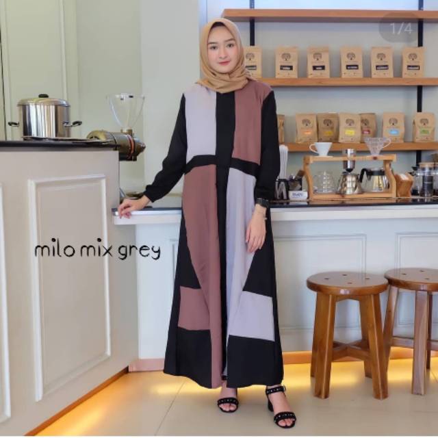 Gamis modern / baju hijab Sari baby maxy