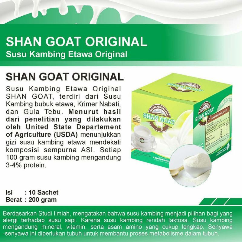 

SUSU KAMBING ETAWA SHANGOAT