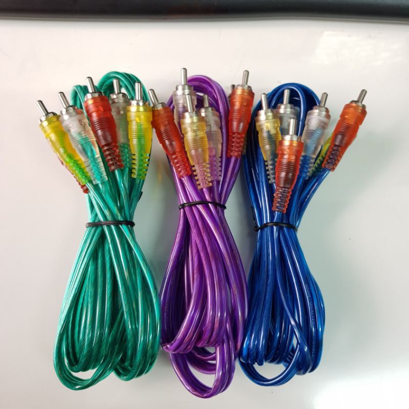 kabel RCA 3-3 2-1 2-2 KABEL Rca audio kabel dvd kabel hp audio