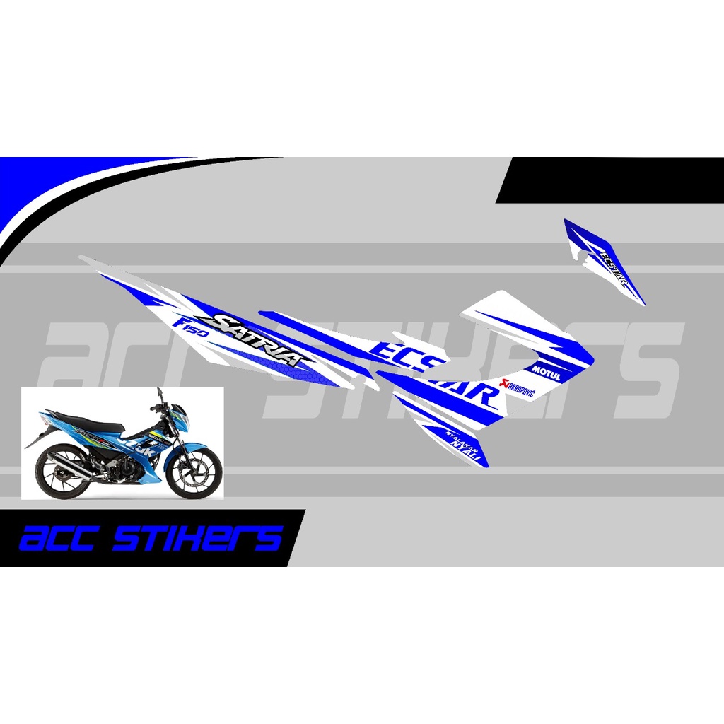 STRIPING SATRIA FU FACELIFT / RAIDER / STIKER RAIDER ECSTAR