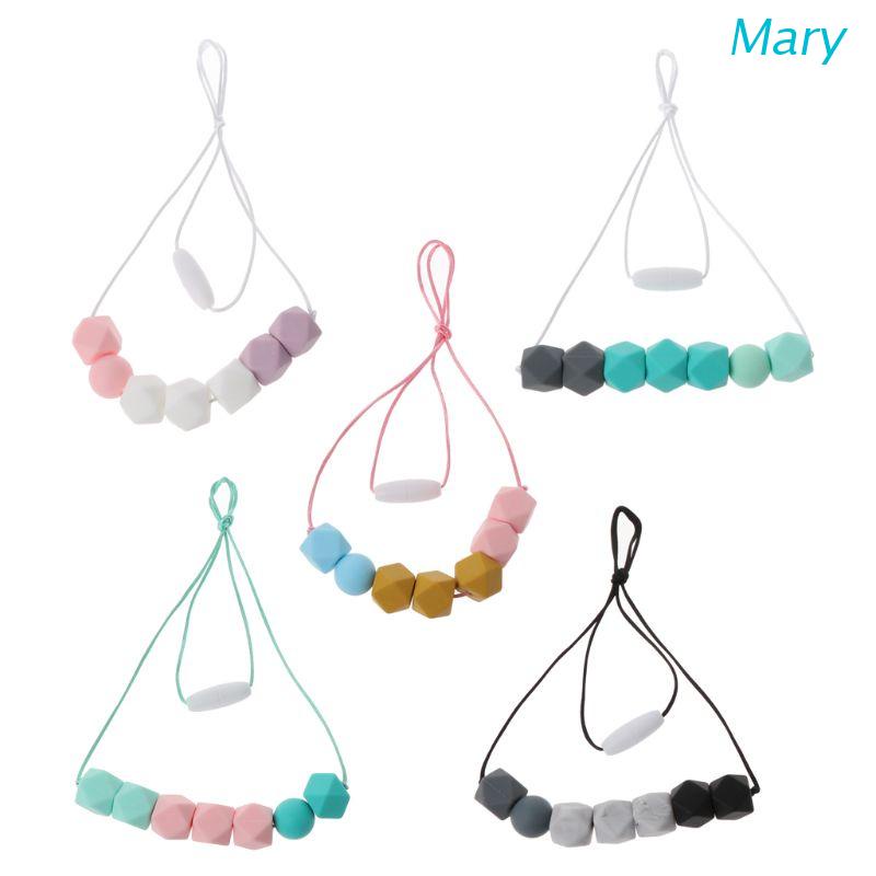 Mary Kalung Teether Bayi Bahan Silikon BPA Free