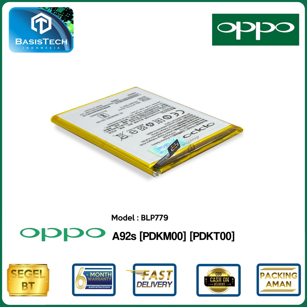 BATERAI OPPO A92s - PDKM00 - PDKT00 - BLP779 - ORI99