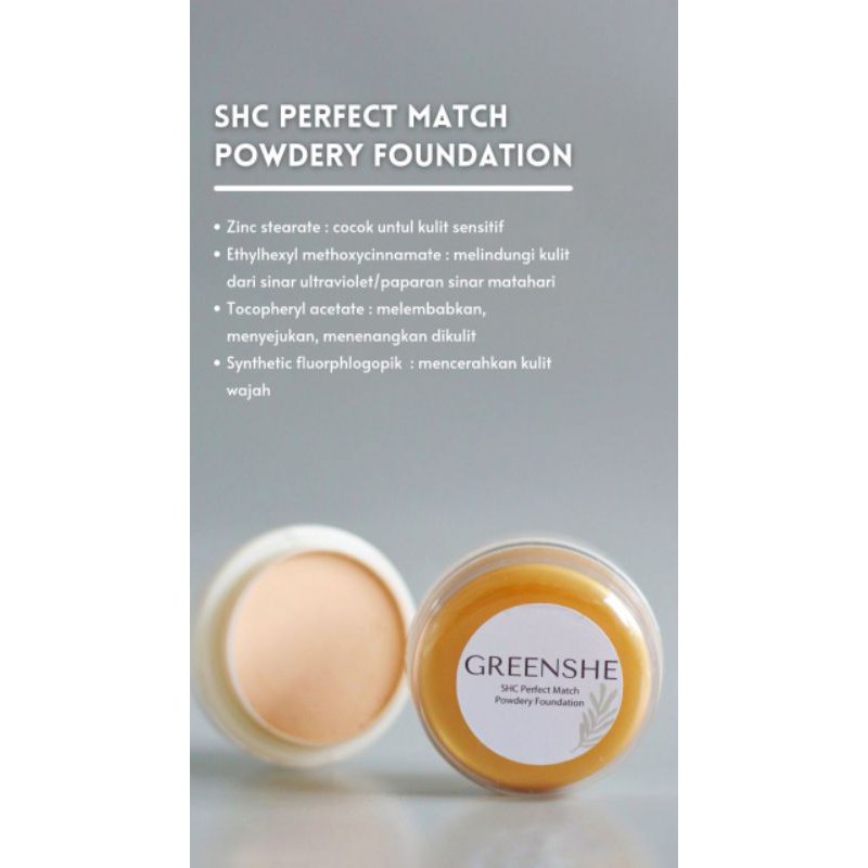 Bedak SHC Greenshe
