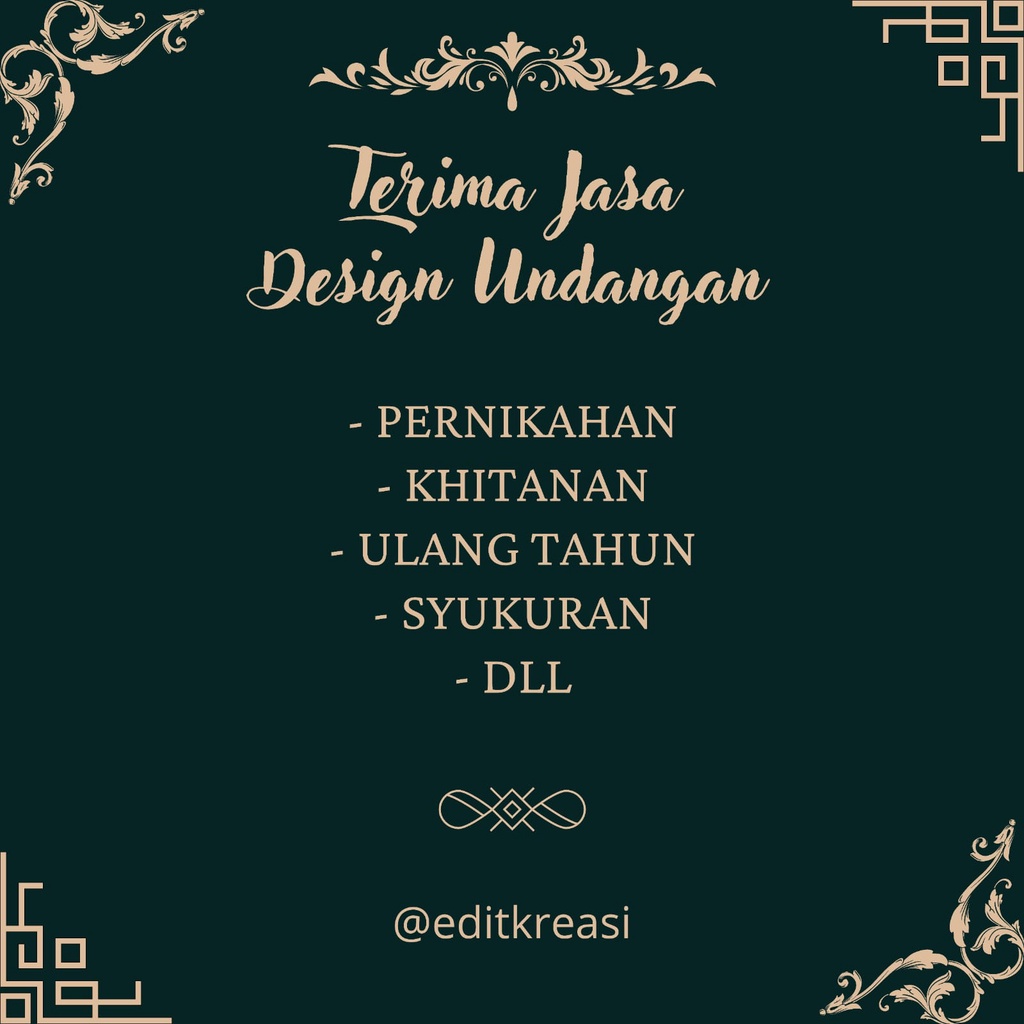 Jasa Design Undangan