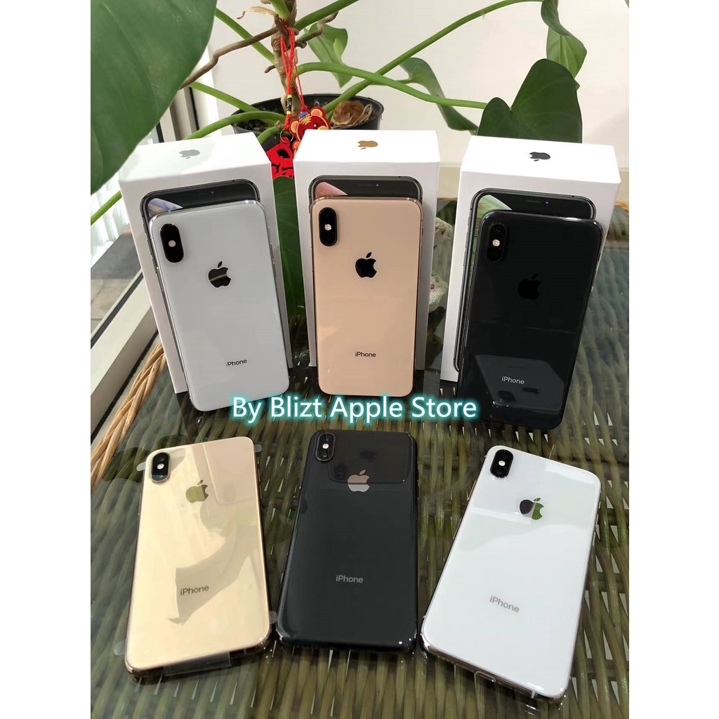 iPhone Xs 256GB All Sim Silent Fullset Ori Ex inter Second Mulus100% Like New 3utools All Green (Garansi 1 Tahun)