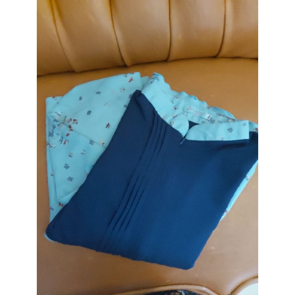 RH BMF BLUE /baju rh / gamis rh / baju rumah hafidzah/ rumah hafidzah