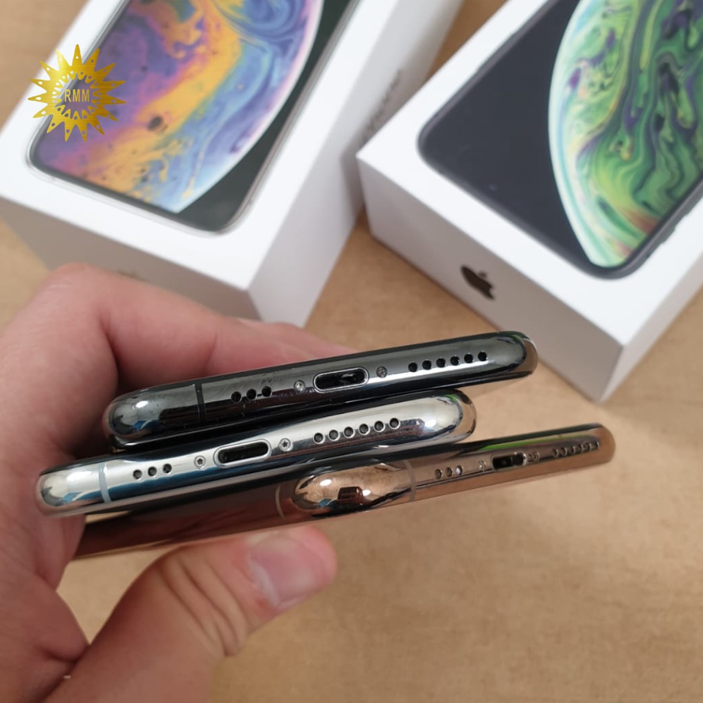 IPHONE XS 512GB//256GB //64GB Fullset Second Mulus Original