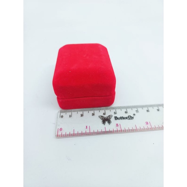 kotak perhiasan/kotak cincin Giwang model kotak polos/kotak polos simple/kotak cincin untuk kado