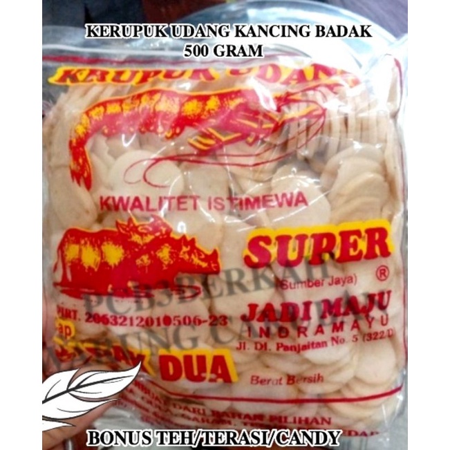 

@500 gr Kerupuk Udang Kecil Badak Dua Super BONUS TINGGAL PILIH