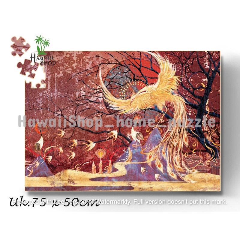 Puzzle Jigsaw 1000 pcs Uk.75x50cm - PHOENIX GOLD