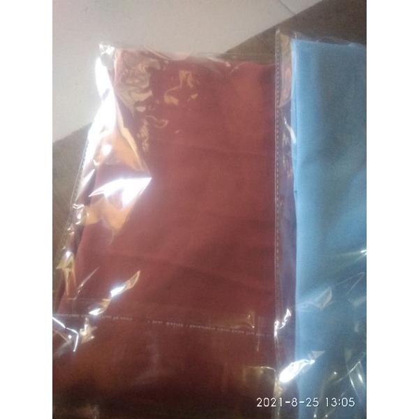 Atasan Jumbo Wanita Blouse Wanita Jumbo Ld 120 XXL Blouse Oversize Atasan Big Size XXL Ld 120 Wolfis Polos Wanita Blus SALMA Tartan Lengan Ruflle Remaja-Caramel Salma Polos