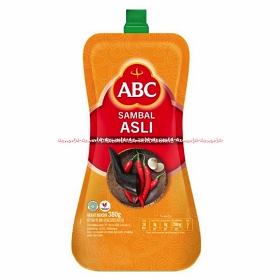 Sambal ABC Sambal Asli Pouch Kemasan Plastik 380gr Sambel ABC Refill Plastik