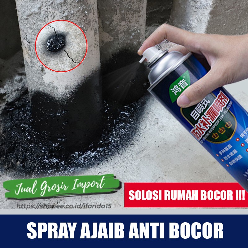 Waterproof Leak-Proof Spray Roof Glue Exterior Wall -  Spray Anti Bocor