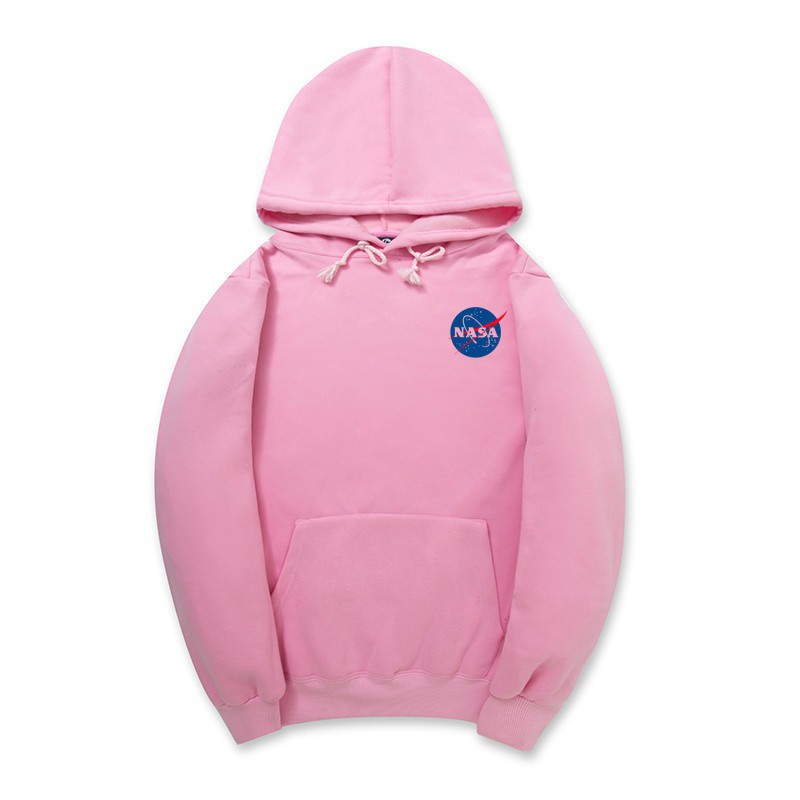 nasa hoodie pink