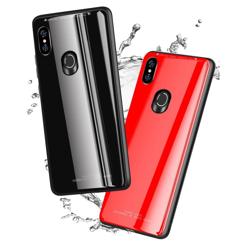 Tempered Glass Hardcase For Xiaomi Mi 8 Se - Black