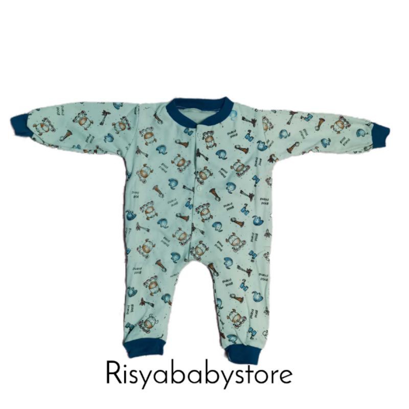 Sleepsuit bayi murah / jumper panjang/ piyama bayi jumsuit buka kaki