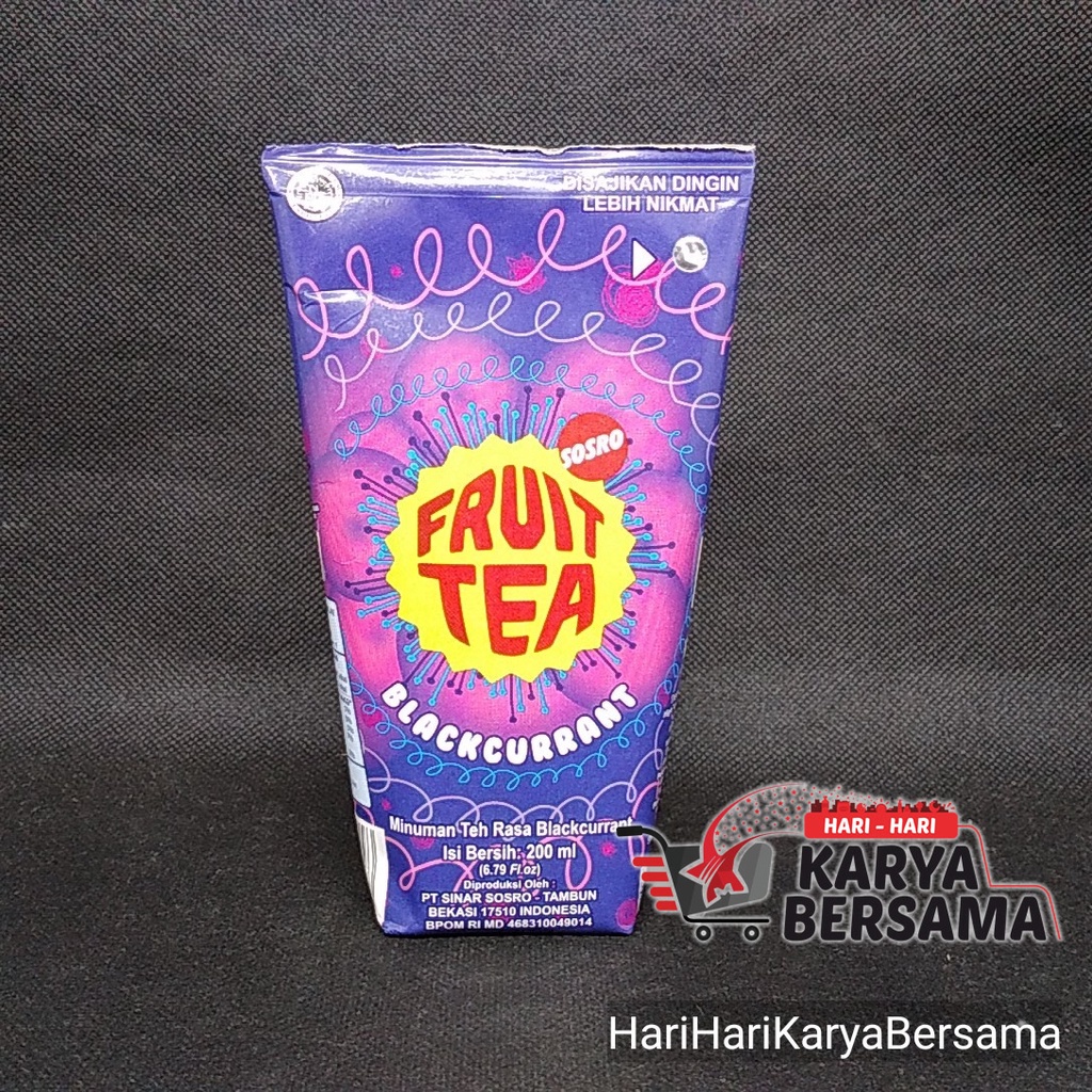 

MINUMAN TEH FRUIT TEA BLACKCURRANT 200ML