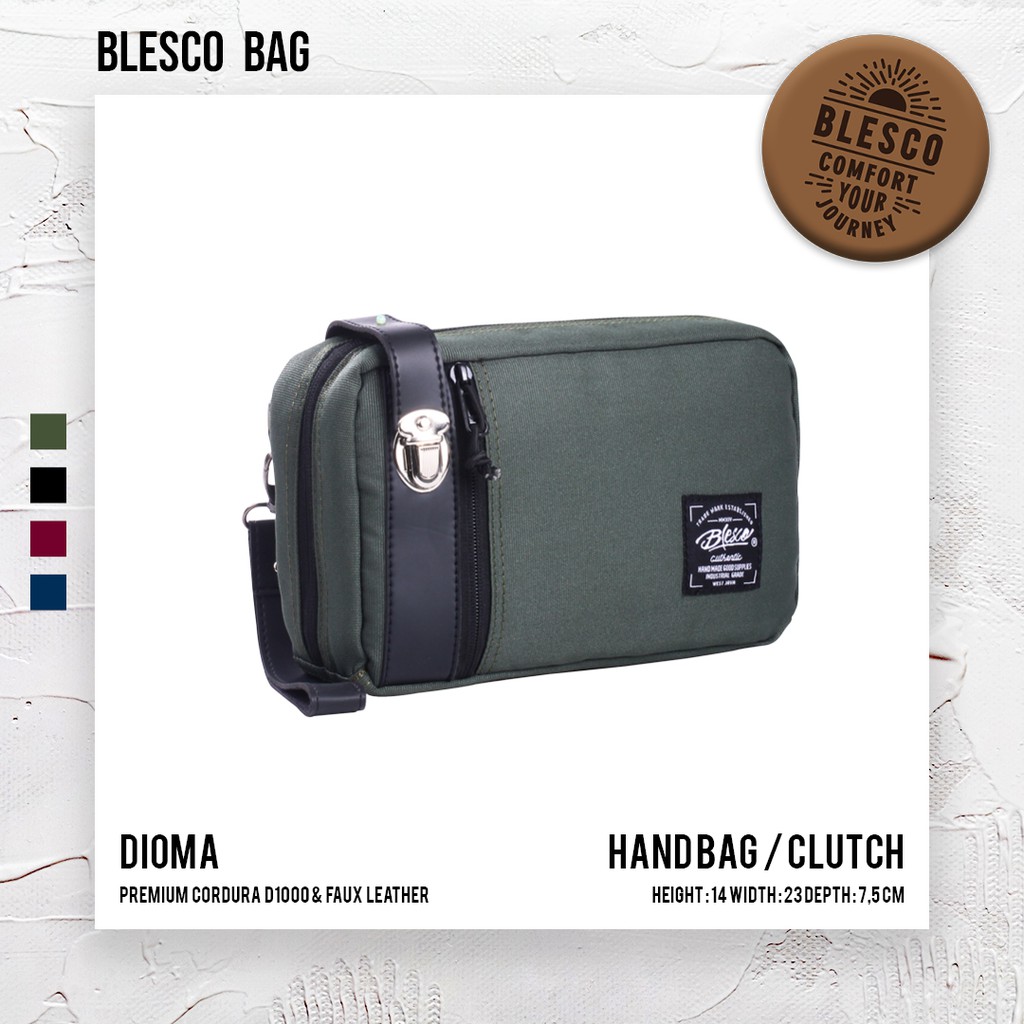 Hand Bag Premium Pria Simple Blesco Dioma