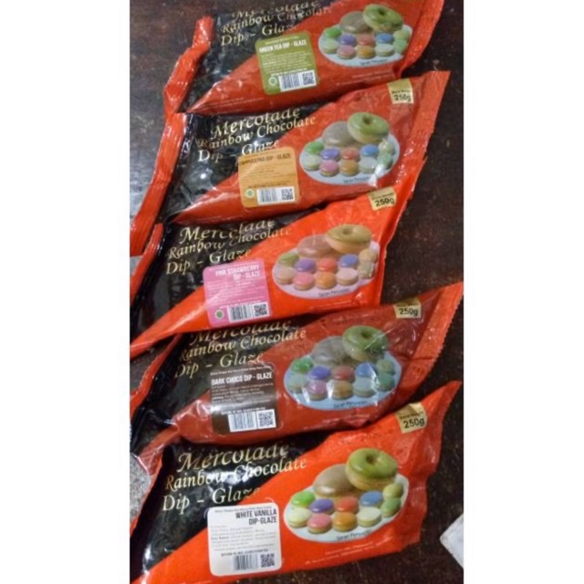 Topping donat - Glaze donat Mercolade - Topping pisang nugget 250gr