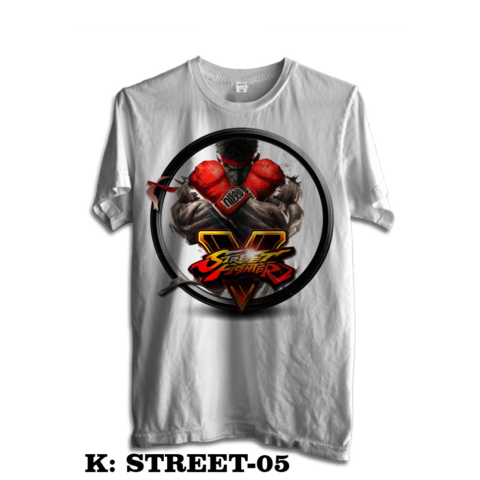KAOS STREET FIGHTER TSHIRT FILM STREET FIGHTER 05