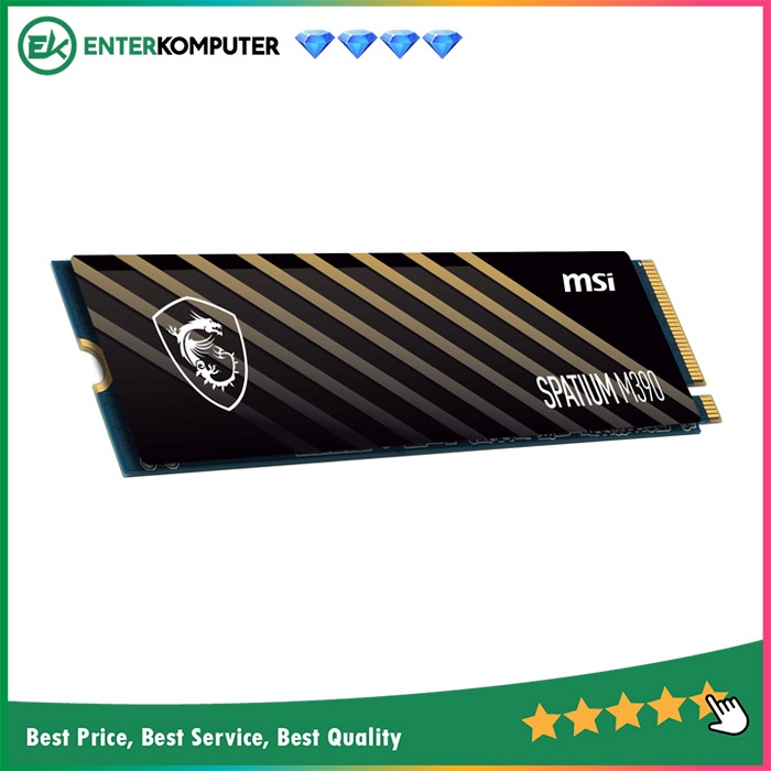 MSI Spatium M390 M.2 NVME PCIe Gen3 x4 250GB