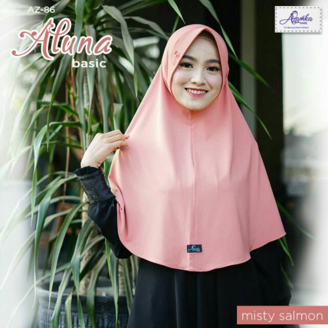 Bergo Aluna Size M By Azamka Hijab