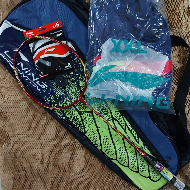 raket badminton lining g force lite 120/150