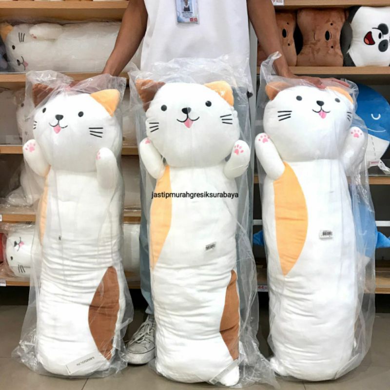 KITTEN PLUSH 90CM BONEKA KUCING MINISO BONEKA JUMBO MINISO