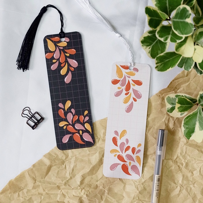 

Otterspace Studio | Teardrop 4 Bookmark / Pembatas Buku