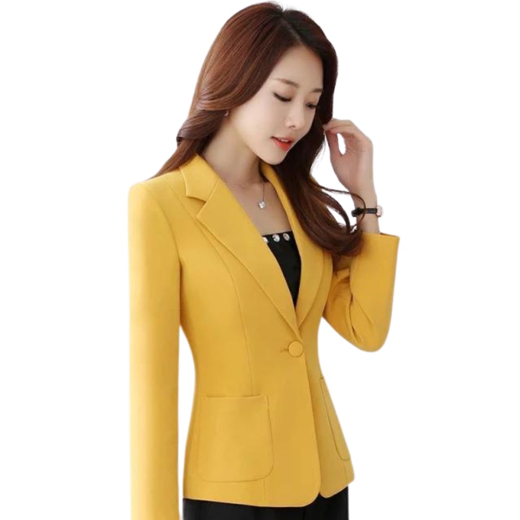 BLAZER CEWEK / JAS WANITA BLAZER / JAS WANITA KOREA / JAS WANITA BLAZER KOREA / JAS WANITA FORMAL / 