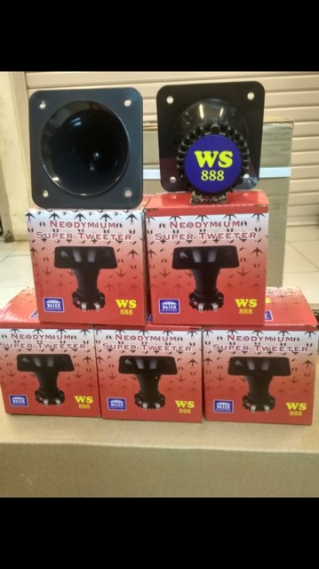 Neodymium Super Tweeter WS 888 waterproof /tahan air