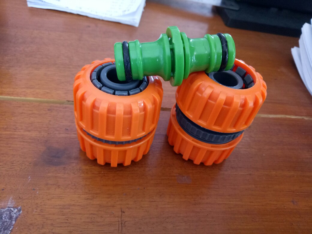 Konektor Selang Double Laki Quick Realease Sambungan Selang Setengah Inch 1-2 Inch