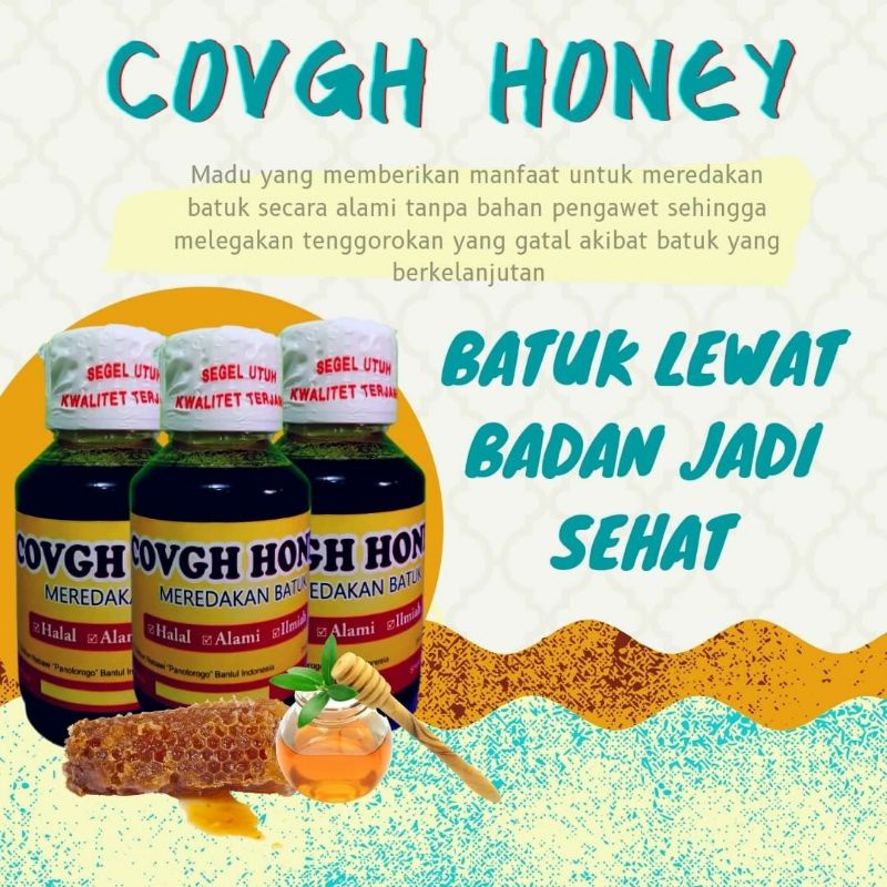 

Madu Batuk / Covgh Honey / ObatHerbal Batuk / Herbal Batuk Asma /Herbal TBC/Herbal Paru
