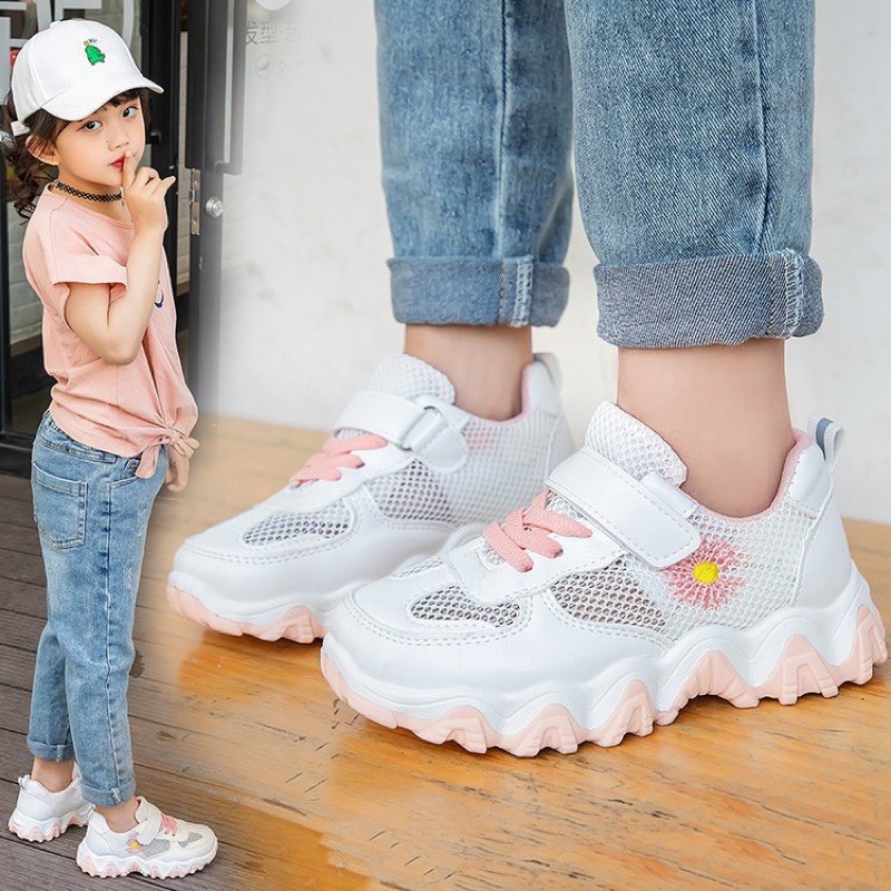 1001 Sepatu Sneakers Anak Suns Flower Fashion Cewek Cowok