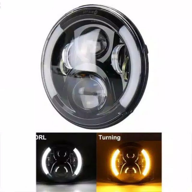 Lampu Daymaker LED RX KING CB 100 HARLEY Megapro Tiger Vixion new JEEP Motor Mobil